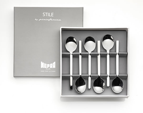 GIFT BOX 6 MOKA SPOONS       STILE