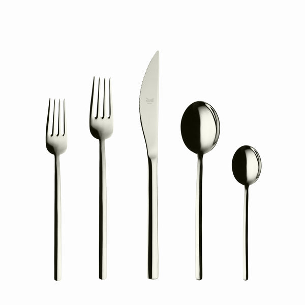 CUTLERY SET 5 PCS        DUE      CHAMPAGNE