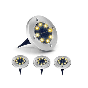 8 Led Solar Underground Light