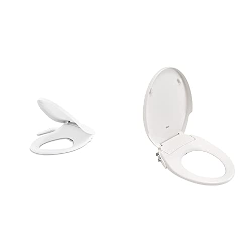 Kohler 5724-0 Puretide Toilet seat, Elongated, White