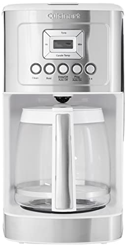 Cuisinart DCC-3200BKSP1 Perfectemp Coffee Maker, 14 Cup Progammable with Glass Carafe, Black Stainless Steel