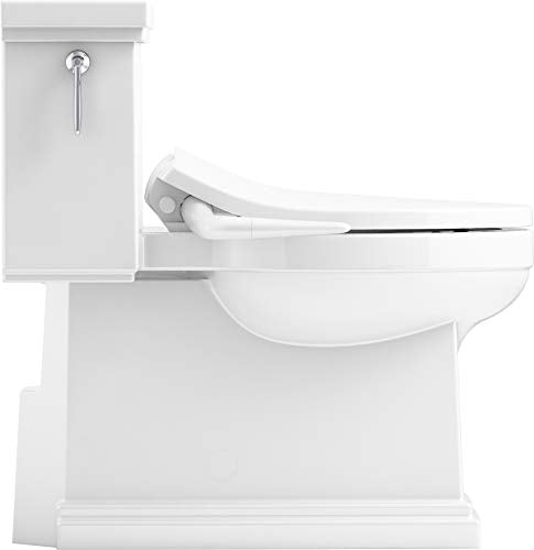 Kohler 5724-0 Puretide Toilet seat, Elongated, White