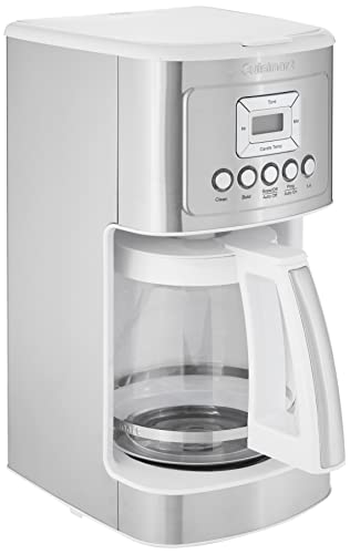 Cuisinart DCC-3200BKSP1 Perfectemp Coffee Maker, 14 Cup Progammable with Glass Carafe, Black Stainless Steel