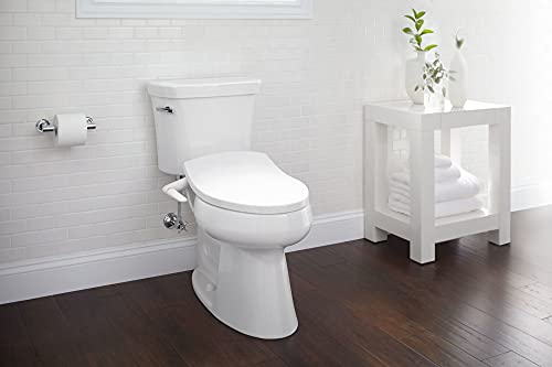 Kohler 5724-0 Puretide Toilet seat, Elongated, White