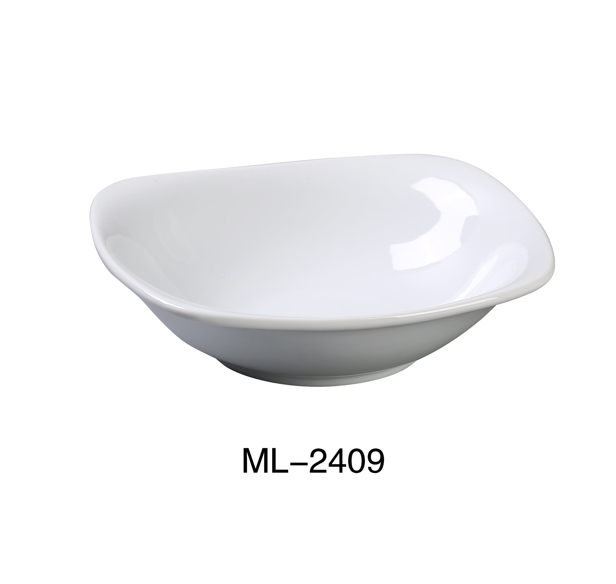 Yanco ML-2409 Mainland 9" X 2 1/2" SQUARE BOWL WITH ROUNDED CORNER 36