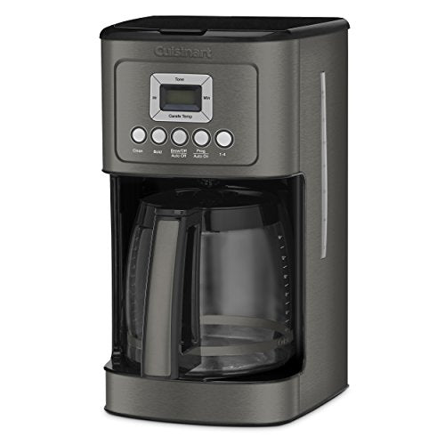 Cuisinart DCC-3200BKSP1 Perfectemp Coffee Maker, 14 Cup Progammable with Glass Carafe, Black Stainless Steel