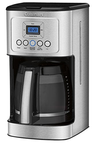 Cuisinart DCC-3200BKSP1 Perfectemp Coffee Maker, 14 Cup Progammable with Glass Carafe, Black Stainless Steel