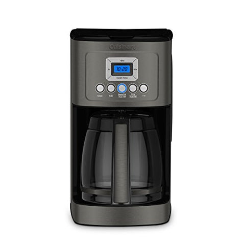 Cuisinart DCC-3200BKSP1 Perfectemp Coffee Maker, 14 Cup Progammable with Glass Carafe, Black Stainless Steel