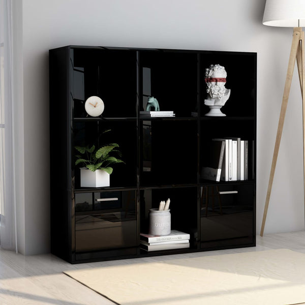Book Cabinet White 38.5"x11.8"x38.5" Chipboard