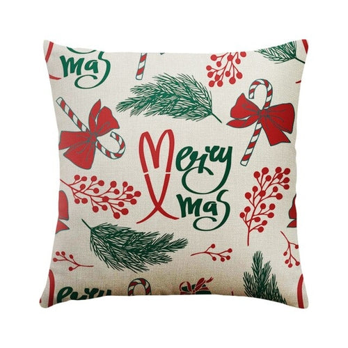 DIDIHOU 45*45cm Christmas Car Christmas Cushion