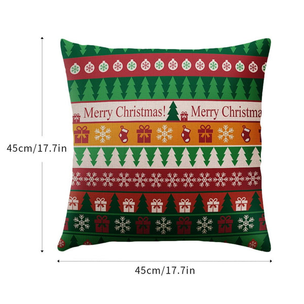 DIDIHOU 45*45cm Christmas Car Christmas Cushion