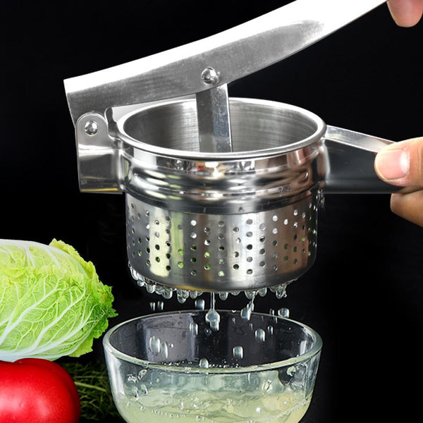 Manual Citrus Juicer Hand Orange Squeezer Lemon Fruit Juicer Press Machine Stainless stee Potato Masher and Ricer Manual Juicer