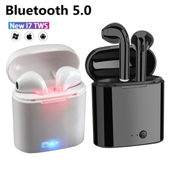 FREE SHIPPING: Hot Sale I7s TWS Bluetooth Earphone For All Smart Phone Sport headphones Stereo Earbud Wireless Bluetooth Earphones In-ear