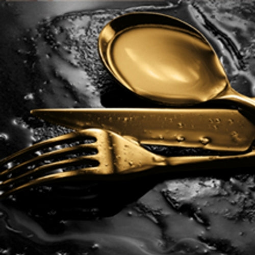 CAKE SERVER LINEA ICE ORO
