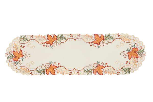 XD18808 Falling Leaves Table Runner