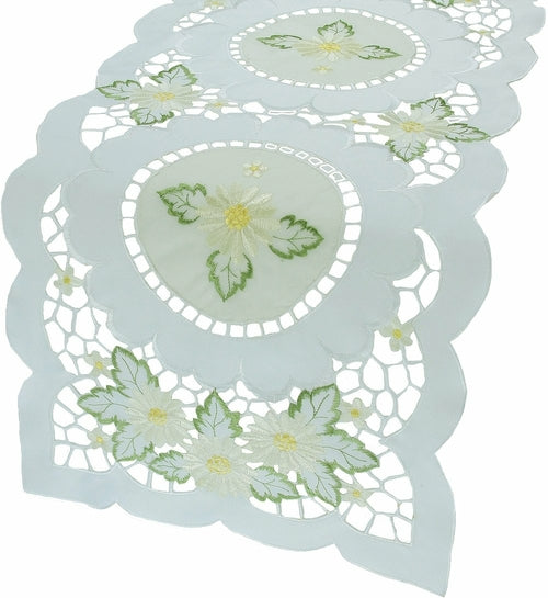 XD75029 Elegant Daisy Table Runner