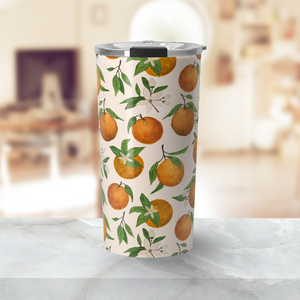 Orange Blossom Travel Mug