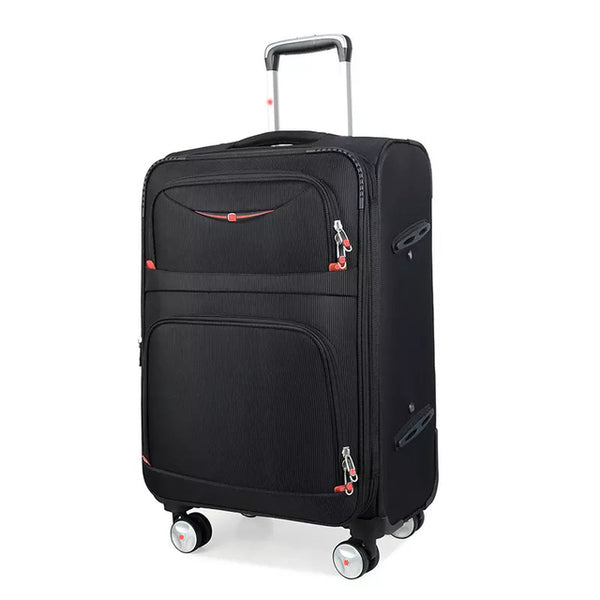 Swiss Oxford rolling luggage spinner wheel box man suitcase women luggage business brand large trolley bag travel box