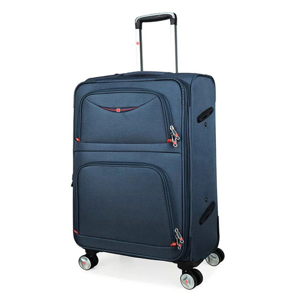 Swiss Oxford rolling luggage spinner wheel box man suitcase women luggage business brand large trolley bag travel box