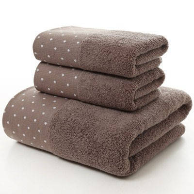 100% Cotton Towel Set Bathroom Geometric Pattern Bath Towel For Adults Face Hand Towels Terry Washcloth Travel Sport Towel