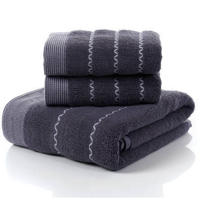 100% Cotton Towel Set Bathroom Geometric Pattern Bath Towel For Adults Face Hand Towels Terry Washcloth Travel Sport Towel