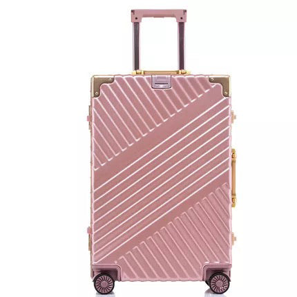 Carrylove 20"24"26"29" Inch Aluminium Frame Suitcase Box Strong Business Trolley Luggage Bag On Wheels