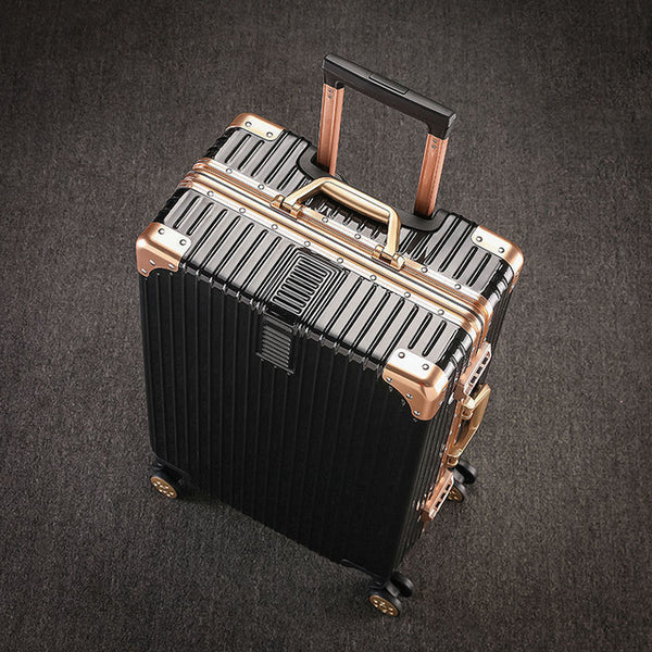 Carrylove 20"24"26"29" Inch Aluminium Frame Suitcase Box Strong Business Trolley Luggage Bag On Wheels