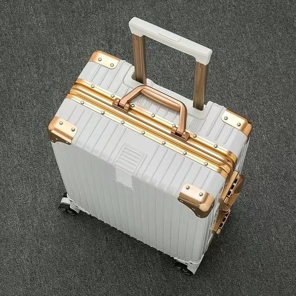 Carrylove 20"24"26"29" Inch Aluminium Frame Suitcase Box Strong Business Trolley Luggage Bag On Wheels