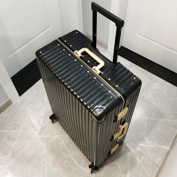 Carrylove 20"24"26"29" Inch Aluminium Frame Suitcase Box Strong Business Trolley Luggage Bag On Wheels