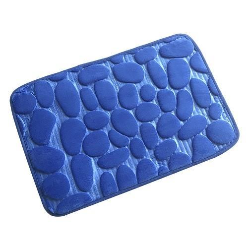 Cobblestone Embossed Bathroom Bath Mat Non-slip Carpets In Wash Basin Bathtub Side Floor Rug Shower Room Doormat Memory Foam Pad