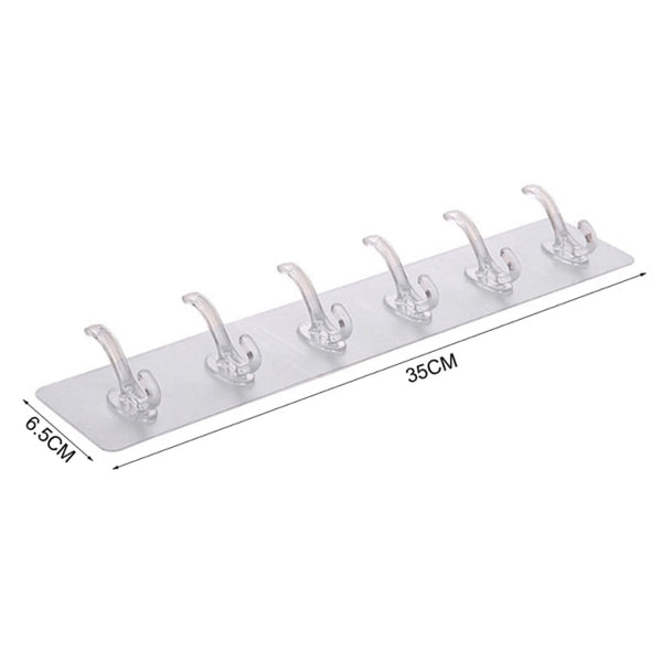 20/10 Pcs Hooks Transparent Strong Self Adhesive Door Wall Hangers Hooks Suction Heavy Load Rack Cup Sucker for Kitchen Bathroom