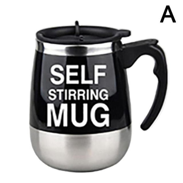 AUTO MAGNETIC MUG Coffee Milk Mix Cups 304 StainlessSteel Tumbler Creativty Electric Lazy Self Stirring Mug