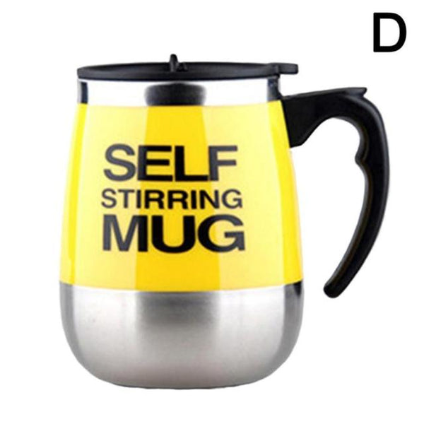 AUTO MAGNETIC MUG Coffee Milk Mix Cups 304 StainlessSteel Tumbler Creativty Electric Lazy Self Stirring Mug