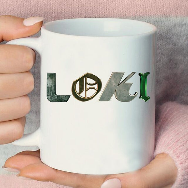 Loki Thor Mug Loki God of Mischief Coffe Mug Horned Helmet Superhero Tea Cup Tv Show Coffee Cups Eco-Friendly Mugs