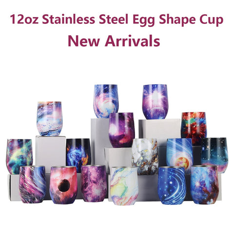 12oz/355ml Starry Sky Stainless Steel Thermos Coffee Mug Cup Water Bottle For Girls Vacuum Flask Car Travel Mug Thermal Cup