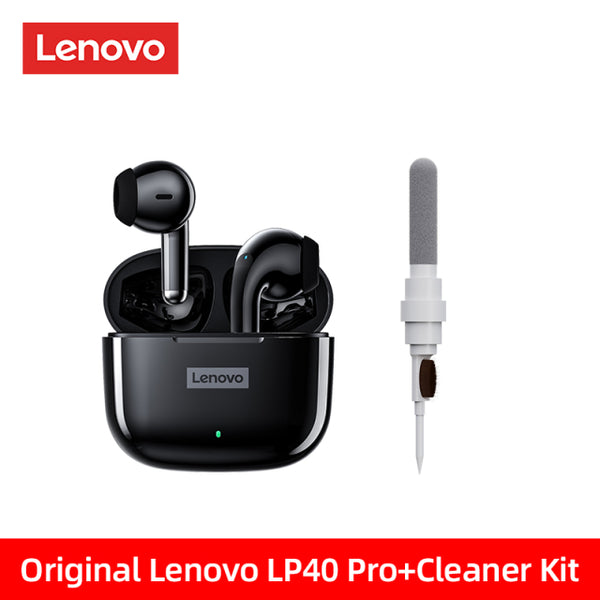 Original Lenovo LP40 Pro TWS Earphones Wireless Bluetooth 5.1 Sport Noise Reduction Headphones Touch Control 250mAH 2022 New