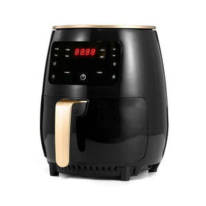 AUGIENB 4.5L 1400W Multifunction Air Fryer Oil free Health Fryer Cooker Smart Touch LCD Deep Airfryer for French fries Pizza