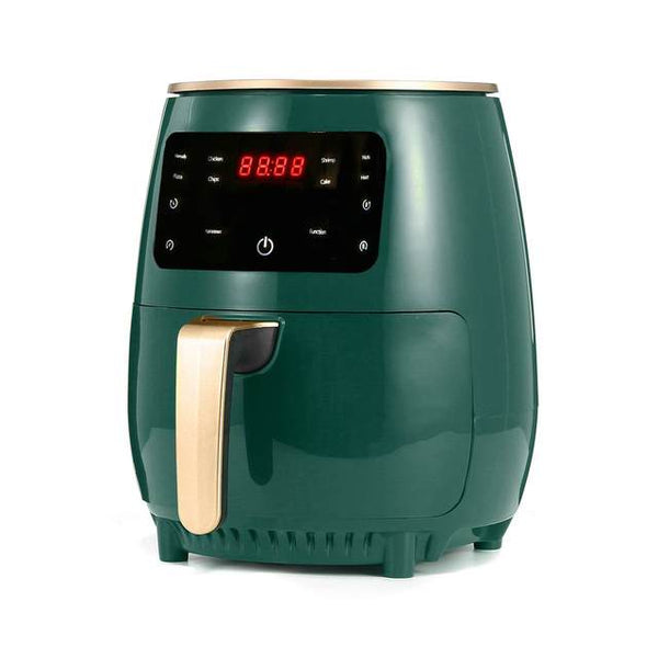 AUGIENB 4.5L 1400W Multifunction Air Fryer Oil free Health Fryer Cooker Smart Touch LCD Deep Airfryer for French fries Pizza