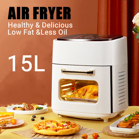 15L Air Fryer Oven Toaster Rotisserie and Dehydrator With LED Digital Touchscreen Multicookers Home multiplayer Electricity Oven