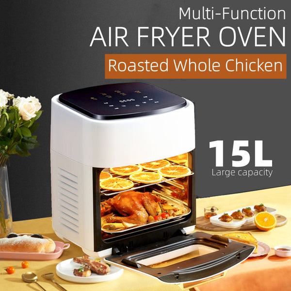 15L Air Fryer Oven Toaster Rotisserie and Dehydrator With LED Digital Touchscreen Multicookers Home multiplayer Electricity Oven