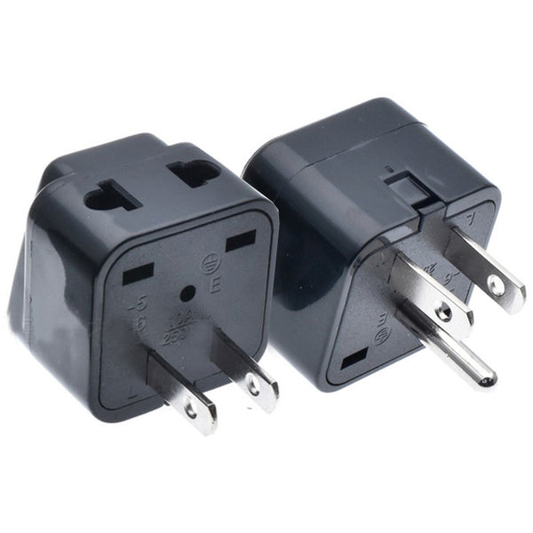 Universal Japan America 2 in 1 EU UK AU to US Travel Adapter Plug Type A/B Canada Thailand Electric Power Charger Convert Plug